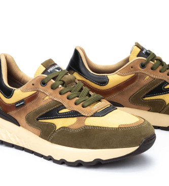 Pikolinos Aranda Leather Sneakers green