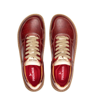 Pikolinos Chinelos de couro castanho Aranjuez