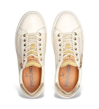 Pikolinos Sapatilhas Arenas em pele bege