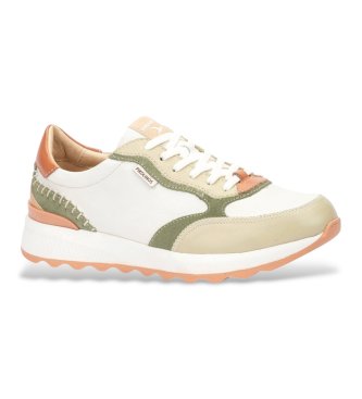 Pikolinos T�nis de couro Reef verde