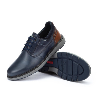 Pikolinos Sneakers in pelle blu navy Bilbao