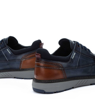 Pikolinos Sneakers in pelle blu navy Bilbao
