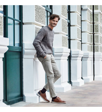 Pikolinos Sneakers in pelle marrone Bilbao