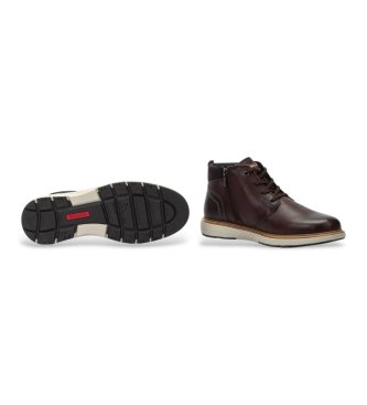 Pikolinos Botines de Piel Bilbao marrón