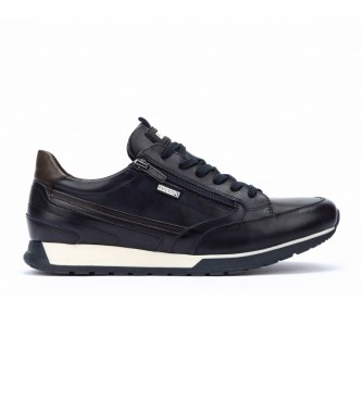 Pikolinos Leather trainers Cambil black