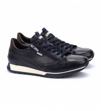 Pikolinos Leather trainers Cambil black