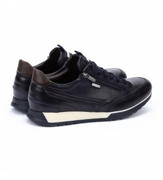 Pikolinos Leather trainers Cambil black