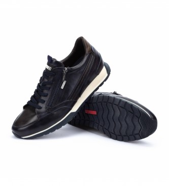 Pikolinos Sneaker Cambil in pelle nera