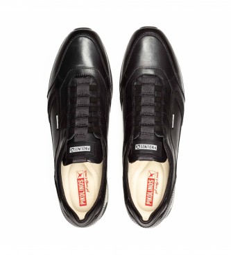 Pikolinos Leather trainers Cambil black