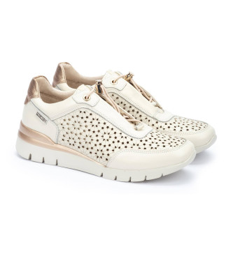 Pikolinos Sneakers in pelle Cantabria color bianco sporco