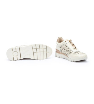 Pikolinos Off-white Cantabria Leather Sneakers