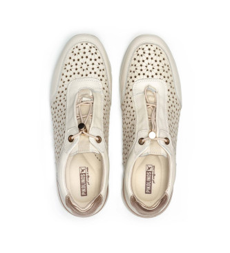 Pikolinos Sneakers in pelle Cantabria color bianco sporco