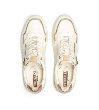 Pikolinos Off-white Cantabria Leder-Sneakers