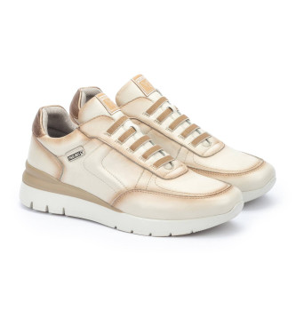 Pikolinos Leather Sneakers Cantabria white