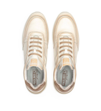 Pikolinos Leather Sneakers Cantabria white