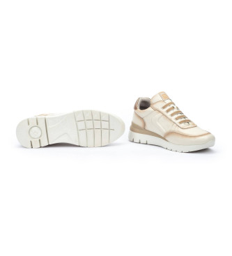 Pikolinos Leather Sneakers Cantabria white