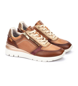 Pikolinos Rjave usnjene superge Cantabria