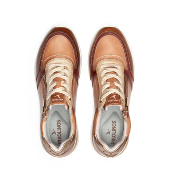 Pikolinos Rjave usnjene superge Cantabria