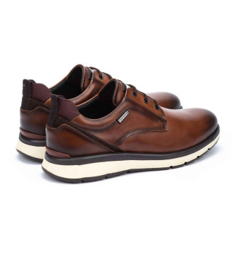 Pikolinos Brown Cordoba Leather Sneakers