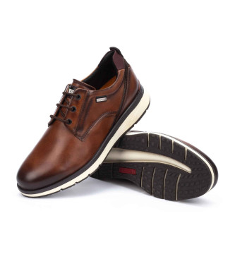 Pikolinos Brown Cordoba Leather Sneakers