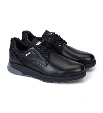 Pikolinos Cordoba black leather trainers