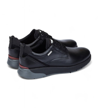 Pikolinos Cordoba black leather trainers