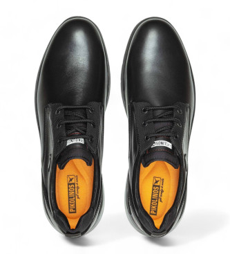 Pikolinos Cordoba black leather trainers