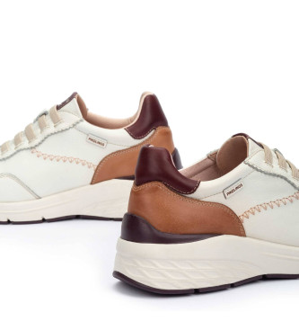 Pikolinos Usnjene športne copate Cuenca white