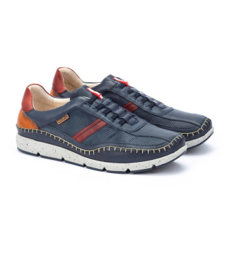 Pikolinos Sapatilhas de couro Fuencarral Navy