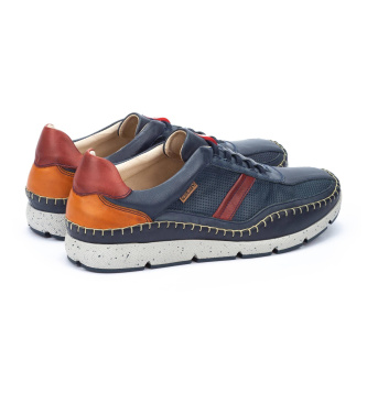 Pikolinos Sapatilhas de couro Fuencarral Navy
