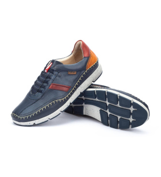 Pikolinos Sapatilhas de couro Fuencarral Navy