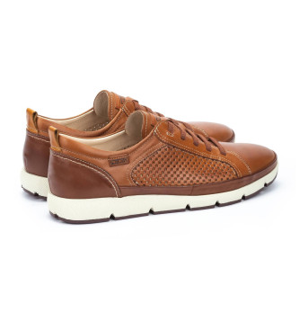 Pikolinos Brune Fuencarral-sneakers i lder