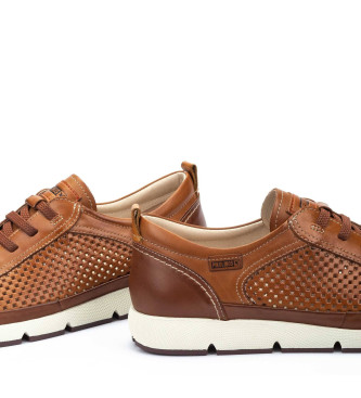 Pikolinos Brune Fuencarral-sneakers i lder