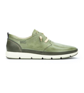 Pikolinos Leren sneakers Fuencarral groen