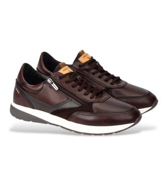 Pikolinos Getafe M2B Leather Sneakers dark brown