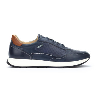 Pikolinos Leren sneakers Getafe marine