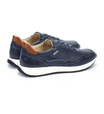 Pikolinos Leren sneakers Getafe marine