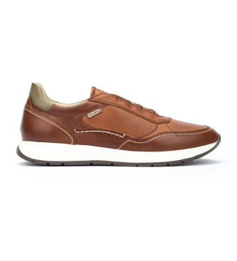 Pikolinos Brown Getafe Leather Sneakers