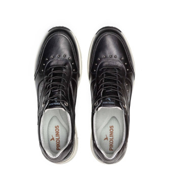 Pikolinos Usnjene športne copate Girona black