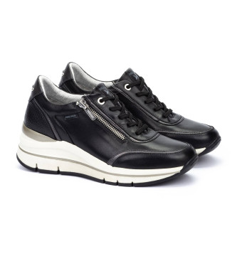 Pikolinos Usnjene športne copate Girona black