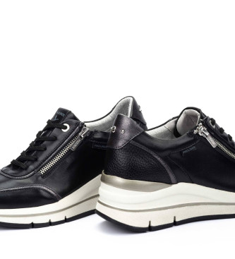 Pikolinos Usnjene športne copate Girona black