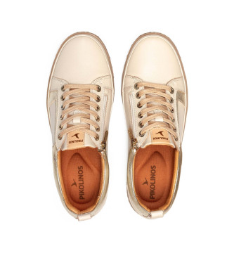 Pikolinos Usnjene superge Lanzarote kremno bele barve