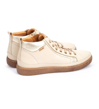 Pikolinos Usnjene superge Lanzarote kremno bele barve