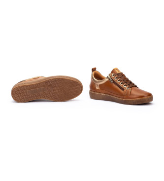 Pikolinos Rjave usnjene superge Lanzarote