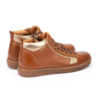 Pikolinos Rjave usnjene superge Lanzarote