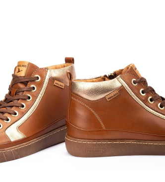 Pikolinos Rjave usnjene superge Lanzarote