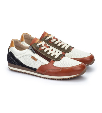 Pikolinos Liverpool Leather Sneakers white