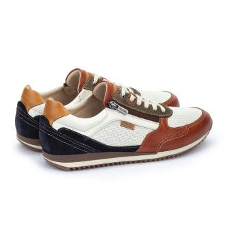 Pikolinos Liverpool Leather Sneakers white