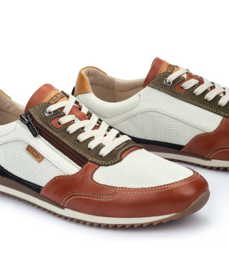 Pikolinos Liverpool Leather Sneakers white