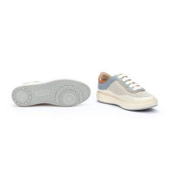 Pikolinos Mesina beige leather trainers